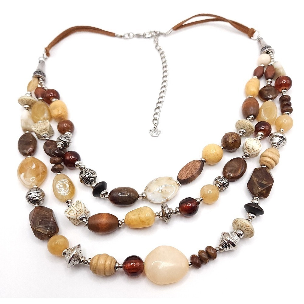 Premier Designs Triple‎ Strand Bead Necklace